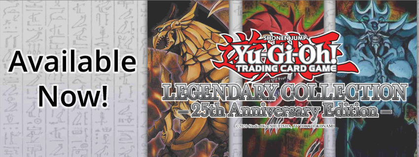 Yu-Gi-Oh Legendary Collection 25th Anniversary Store Banner